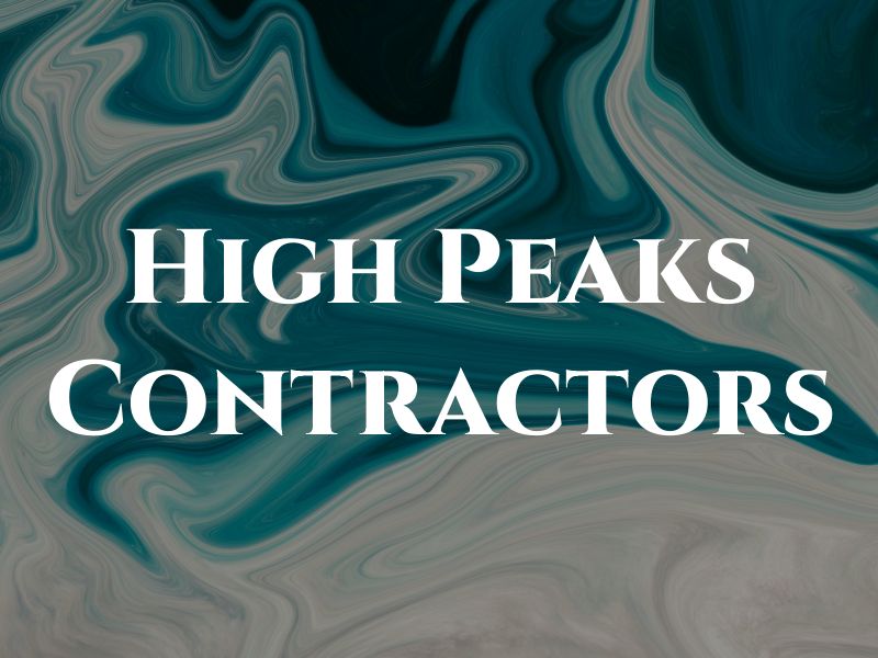 High Peaks Contractors