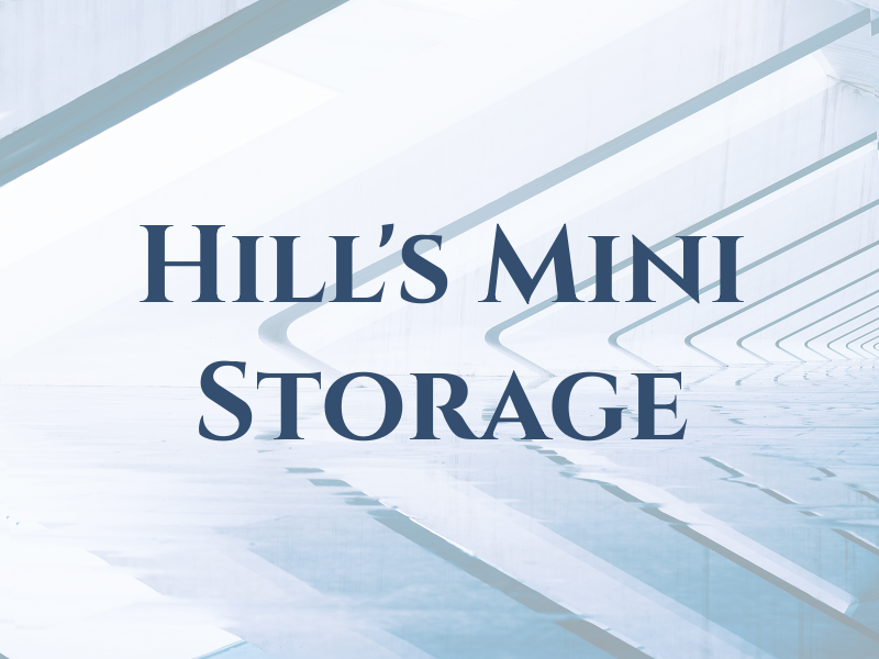 Hill's Mini Storage