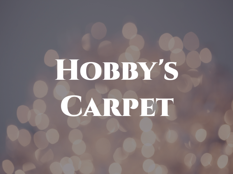 Hobby's Carpet