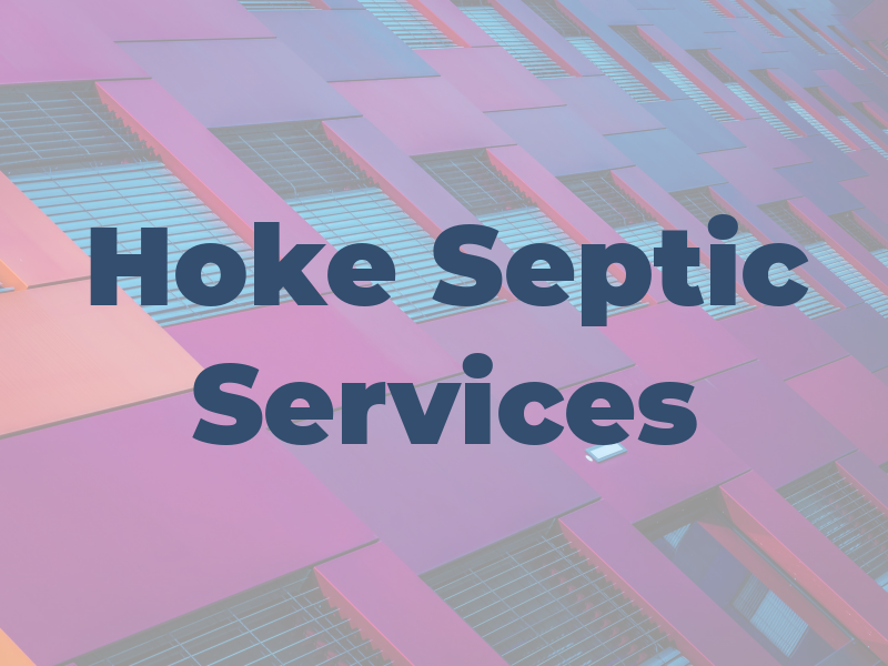 Hoke Septic Services Inc