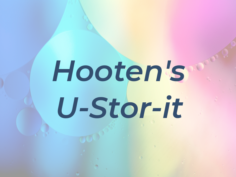 Hooten's U-Stor-it