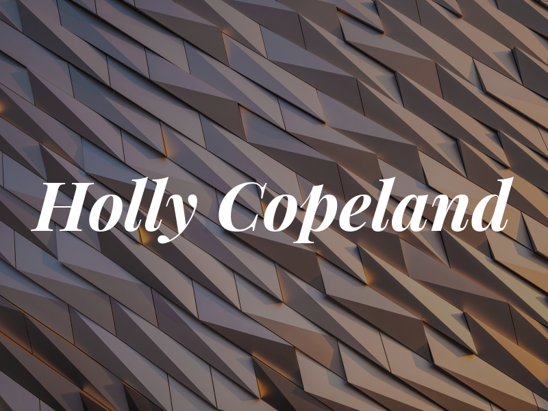 Holly Copeland