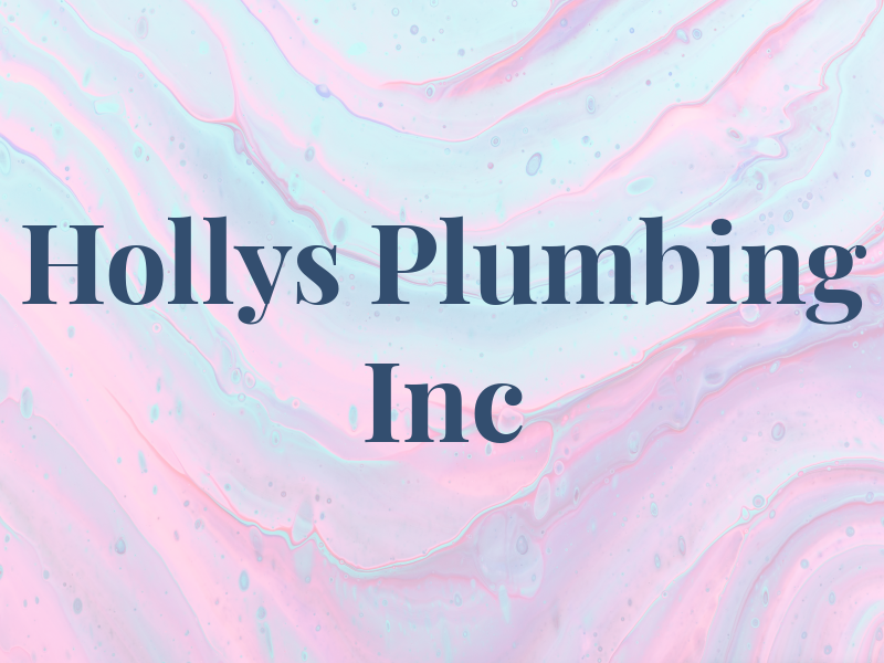 Hollys Plumbing Inc