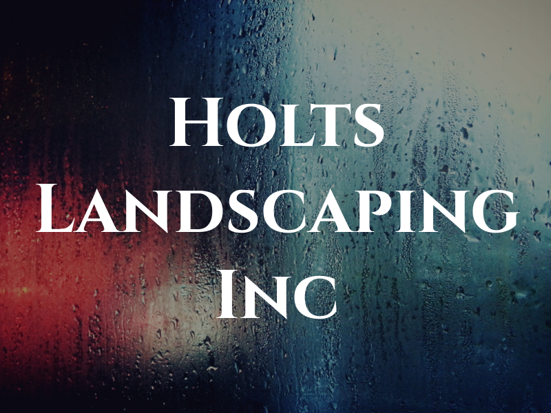 Holts Landscaping Inc
