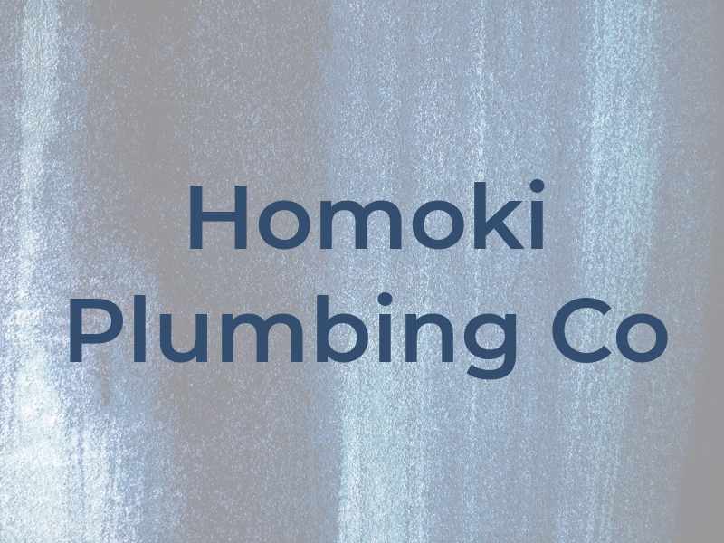 Homoki Plumbing Co