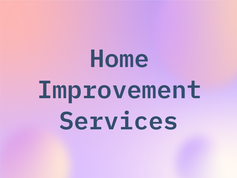 Home Improvement Services