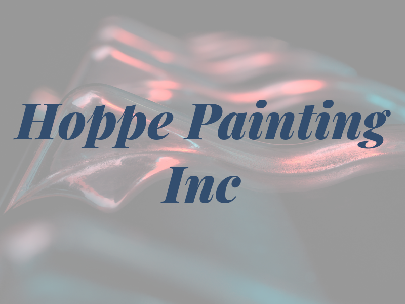 Hoppe Painting Inc