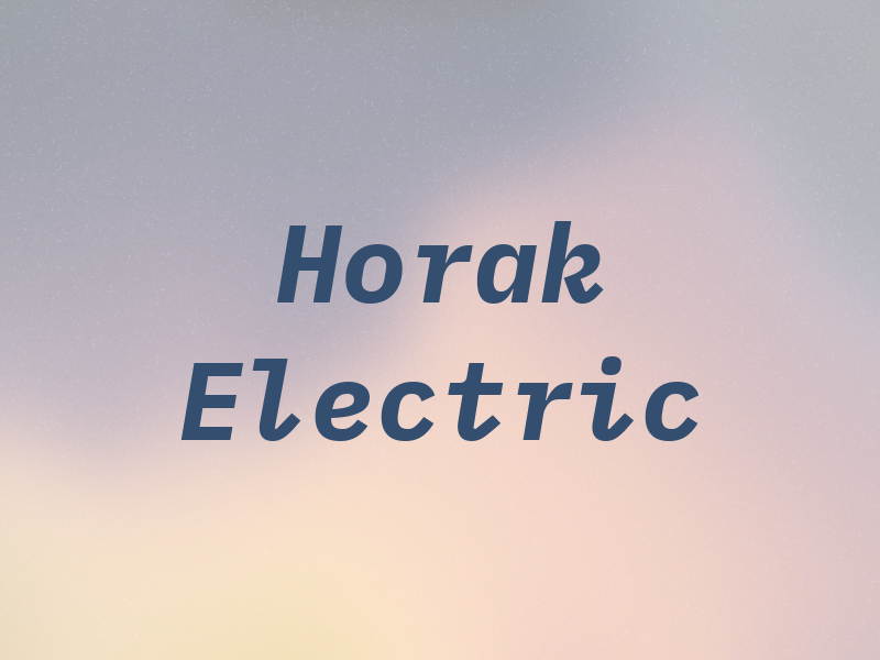 Horak Electric