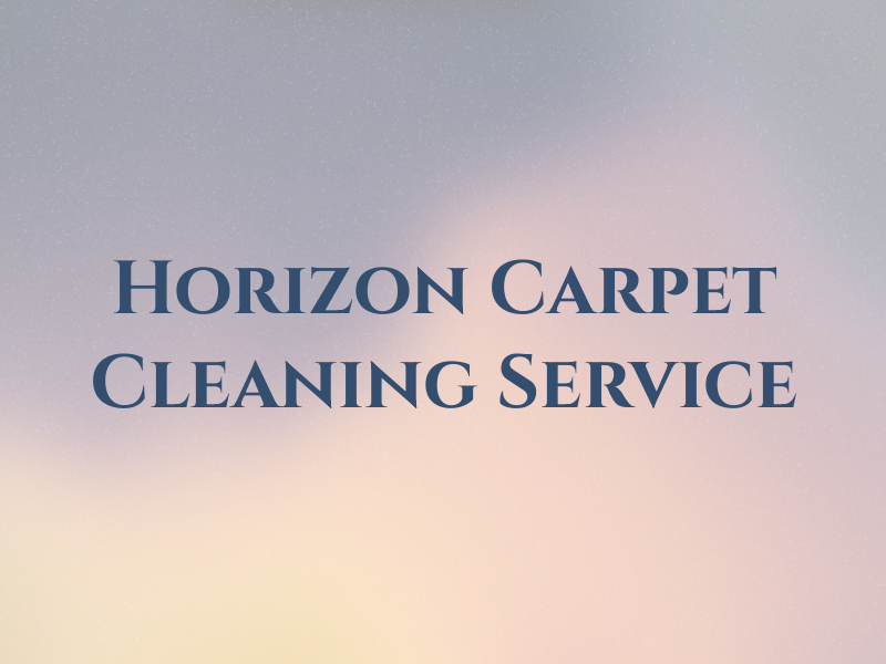 Horizon Carpet Cleaning Service