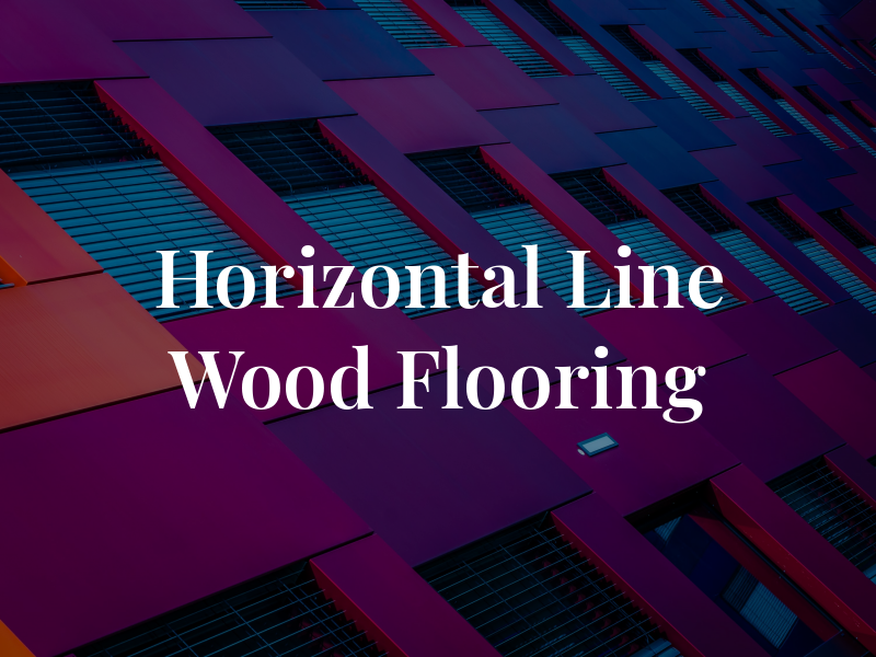 Horizontal Line Wood Flooring