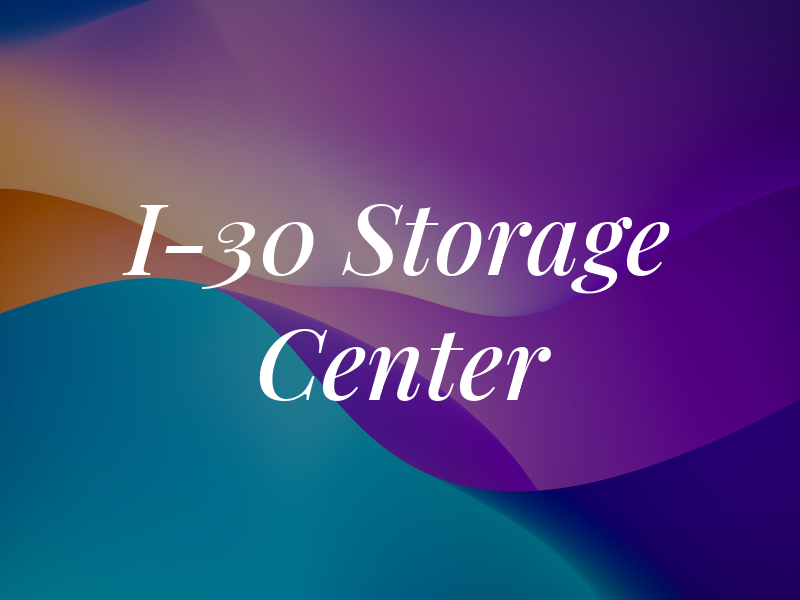 I-30 Storage Center