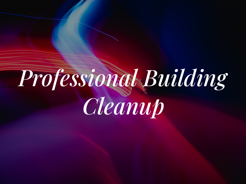 IMC Professional Building Cleanup