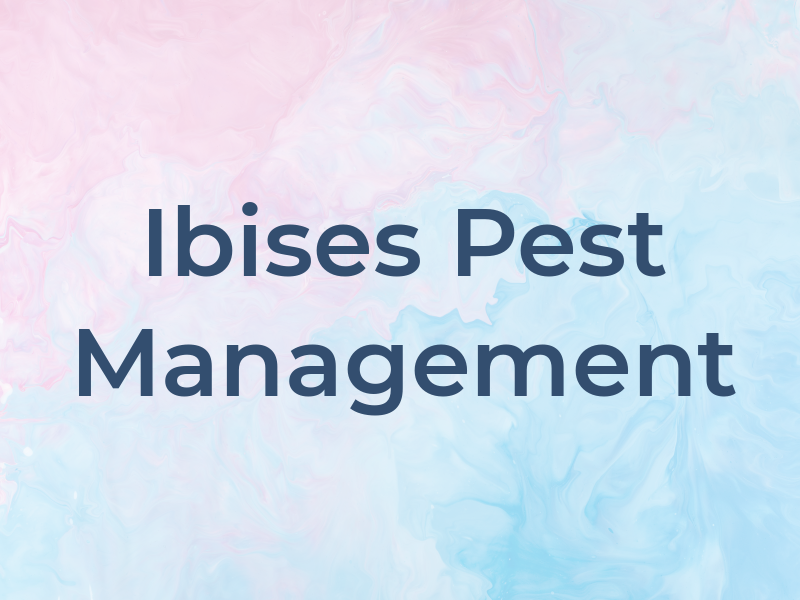 Ibises Pest Management