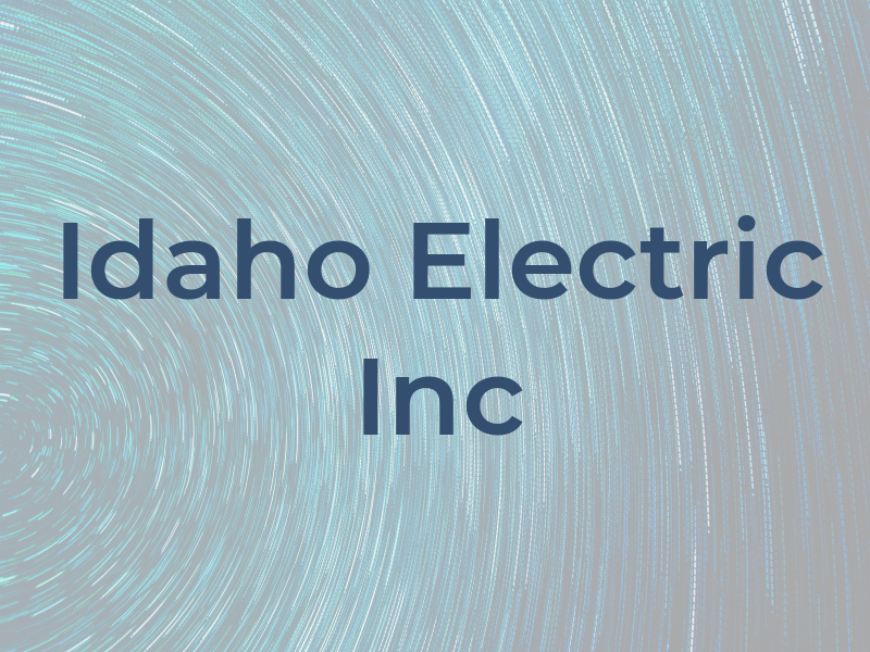 Idaho Electric Inc