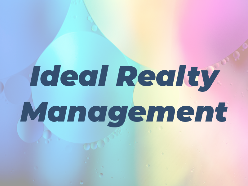 Ideal Realty & Management