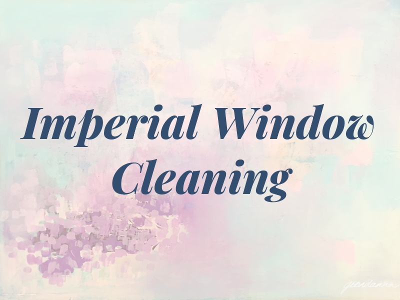 Imperial Window Cleaning Inc