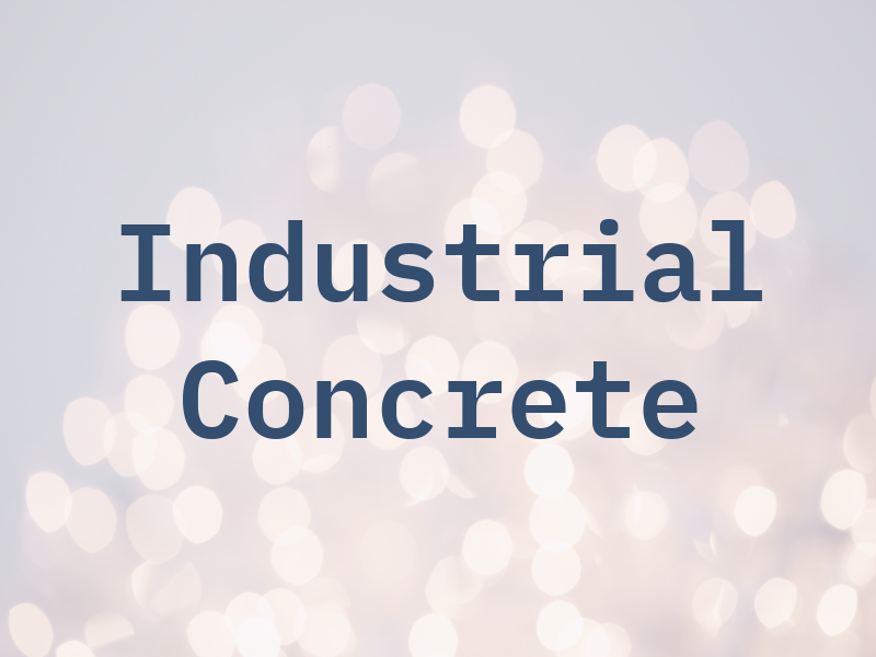 Industrial Concrete