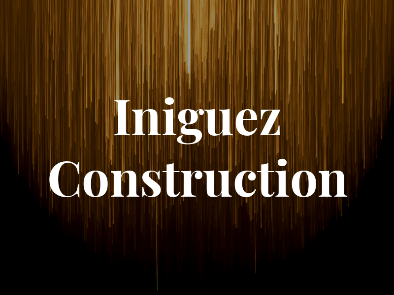 Iniguez Construction