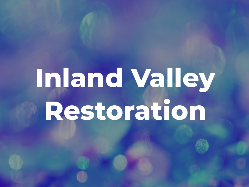 Inland Valley Restoration