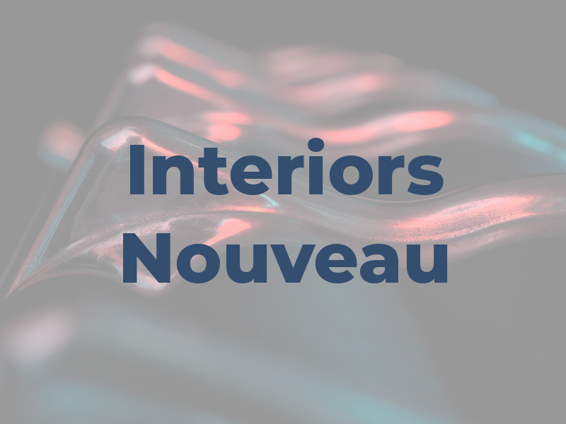 Interiors Nouveau