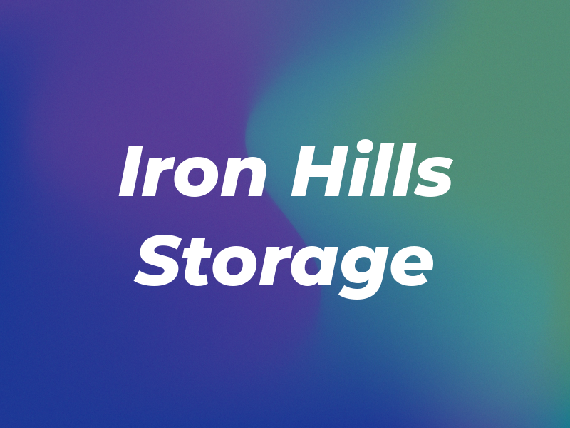 Iron Hills Storage