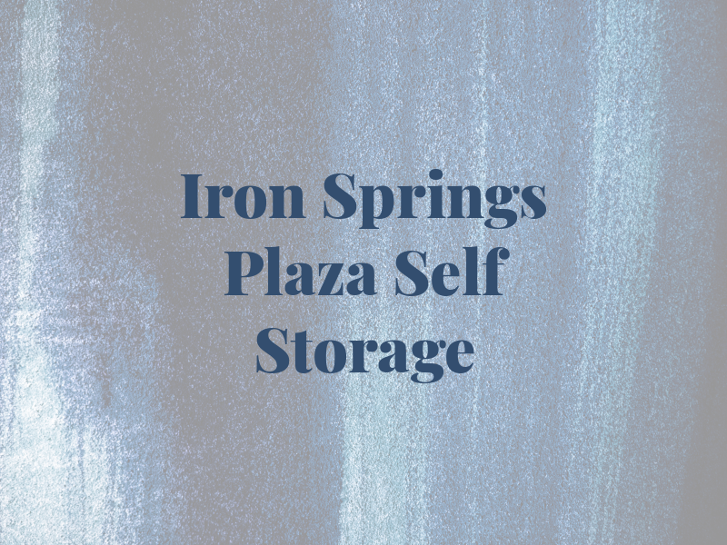 Iron Springs Plaza Self Storage