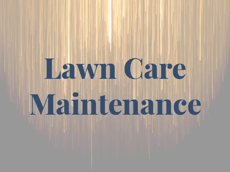 J & R Lawn Care Maintenance