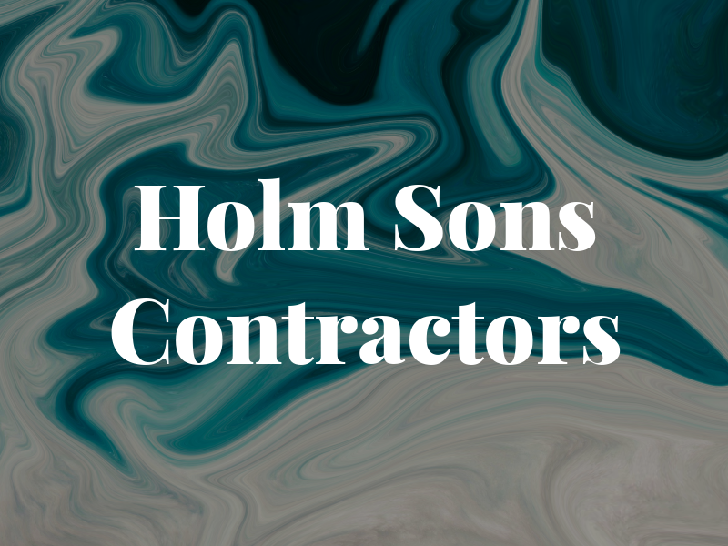 J D Holm & Sons Contractors