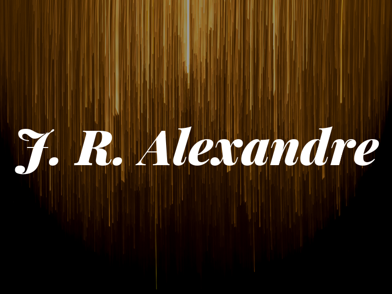 J. R. Alexandre