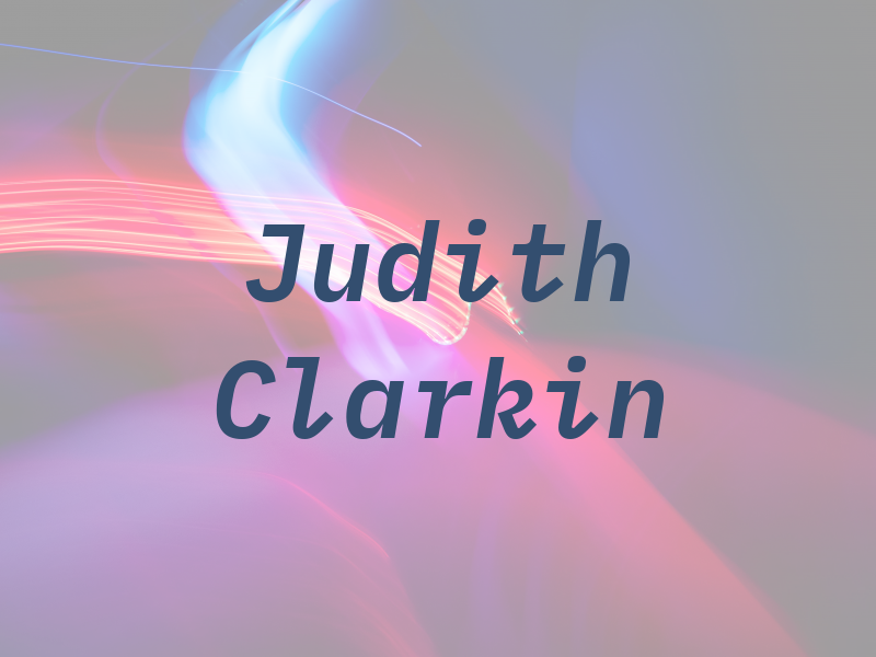 Judith Clarkin
