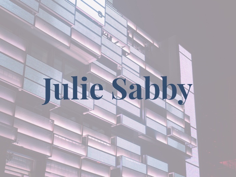 Julie Sabby