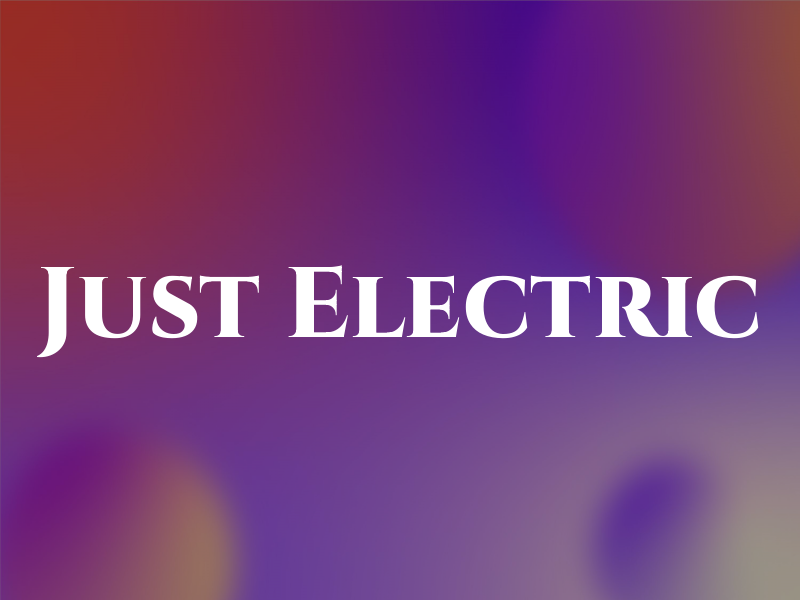 Just Electric