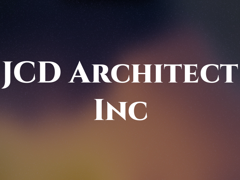 JCD Architect Inc