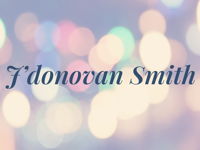 J'donovan Smith