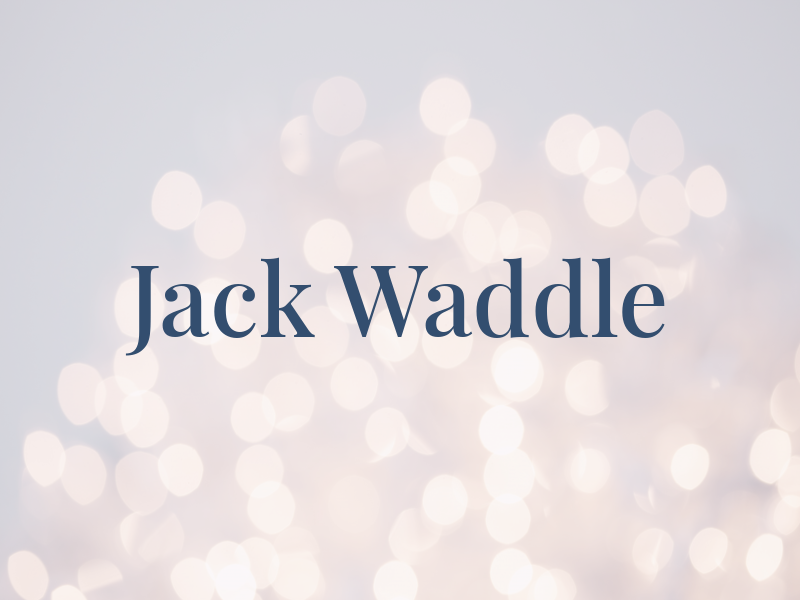 Jack Waddle