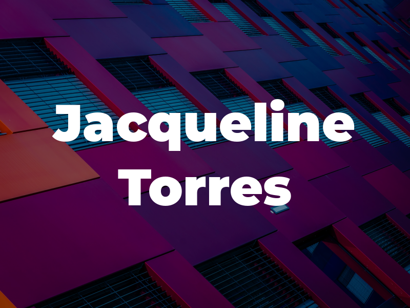 Jacqueline Torres