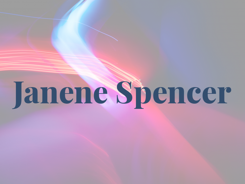 Janene Spencer