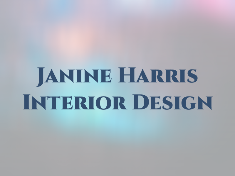 Janine Harris Interior Design