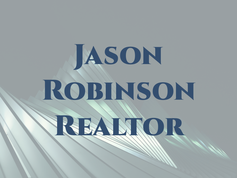 Jason Robinson Realtor
