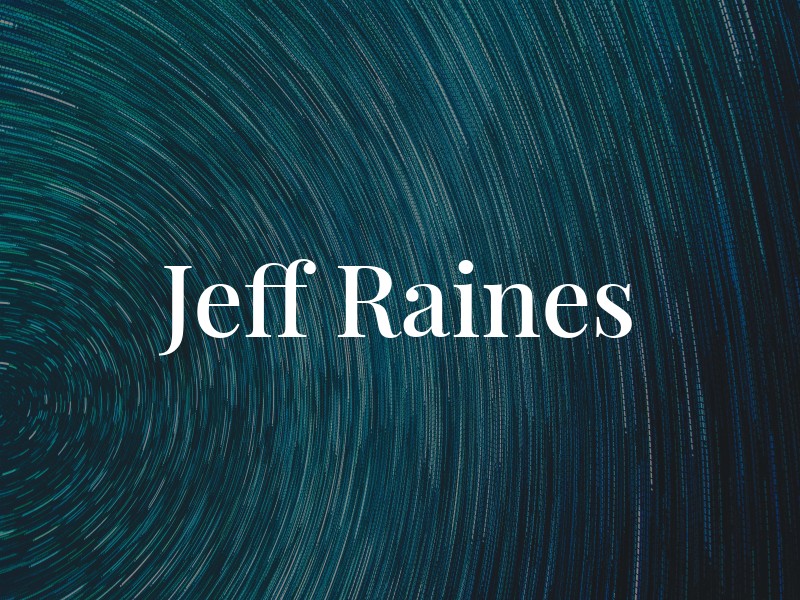 Jeff Raines