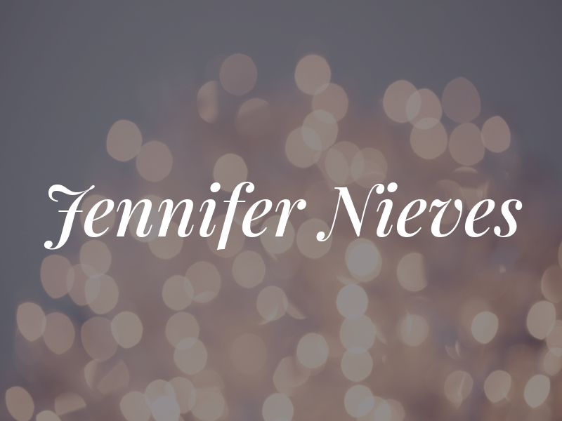Jennifer Nieves