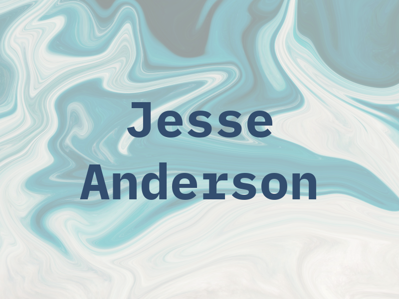 Jesse Anderson