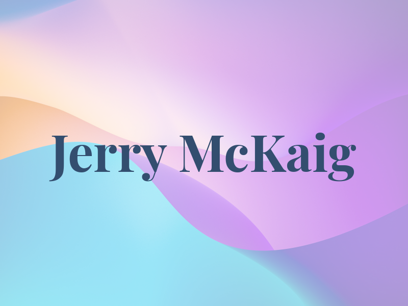 Jerry McKaig