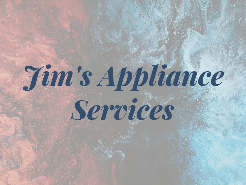 Jim's Appliance Services