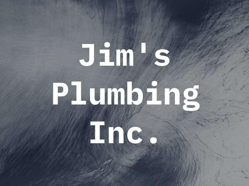 Jim's Plumbing Inc.