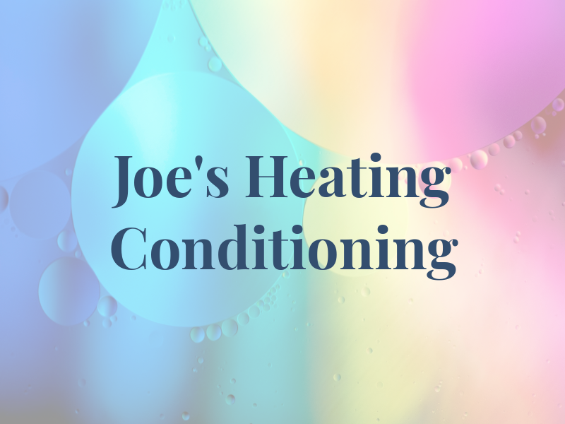 Joe's Heating and Air Conditioning
