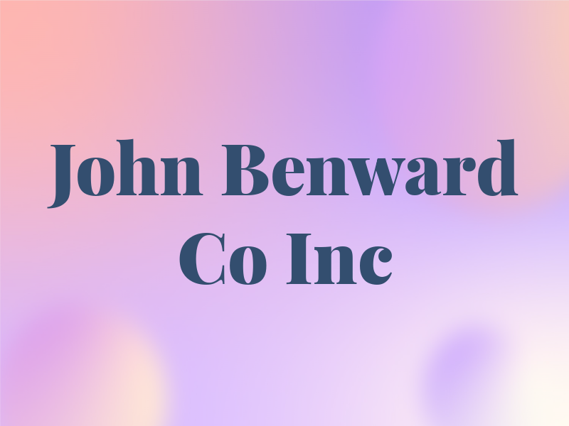 John Benward Co Inc