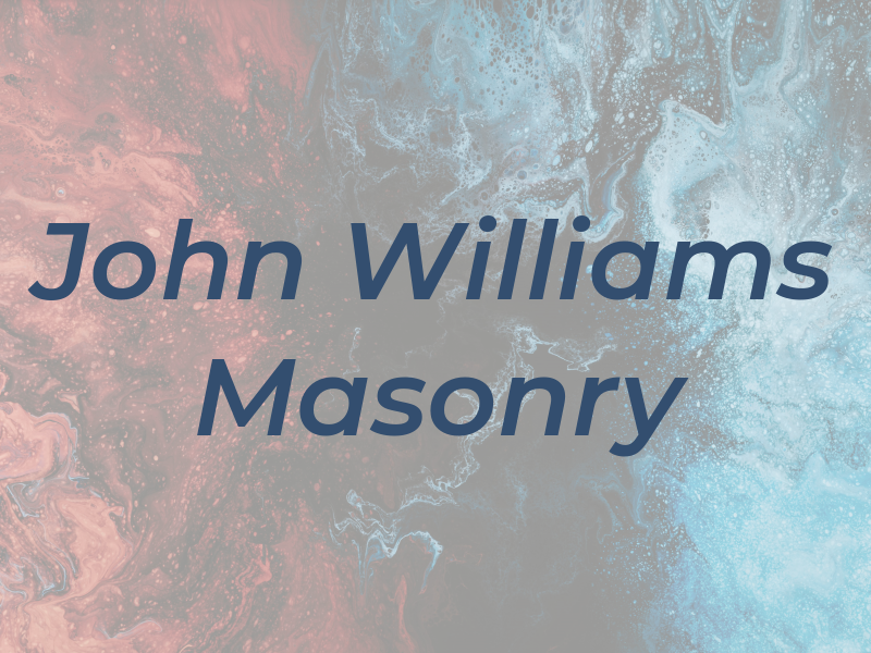John M. Williams Masonry