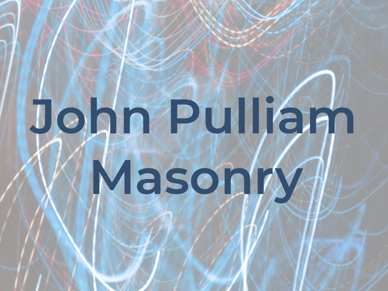 John Pulliam Masonry Co