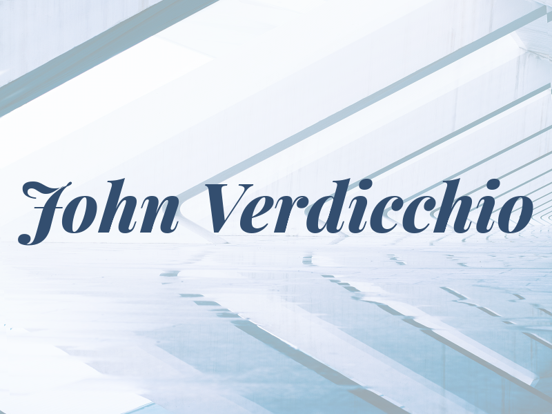 John Verdicchio